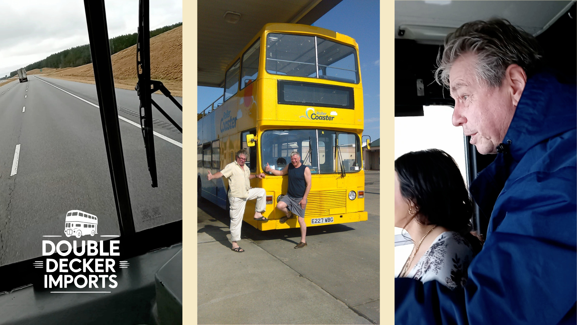 Get your double-decker bus imported to the USA and delivered to your door with complimentary driving lessons